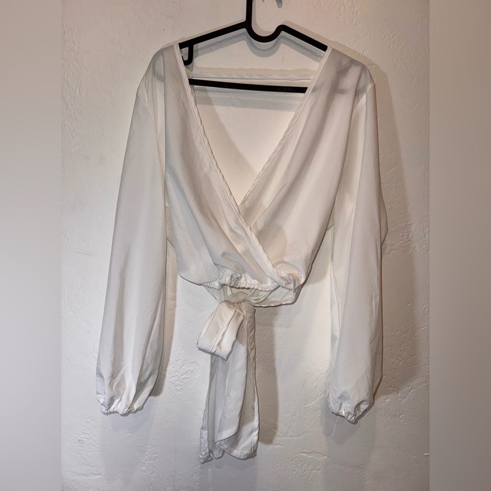 Sexy Wrap Blouse 👄